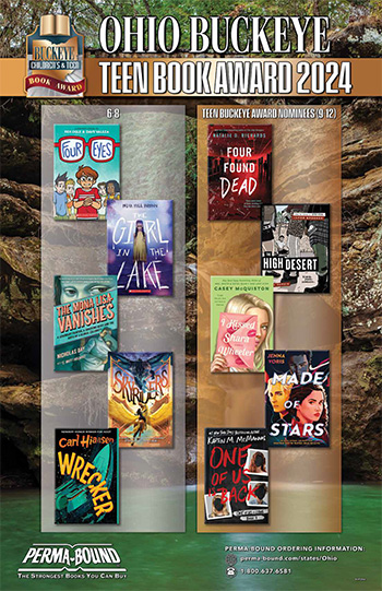 Ohio Buckeye Teen Book Award Poster