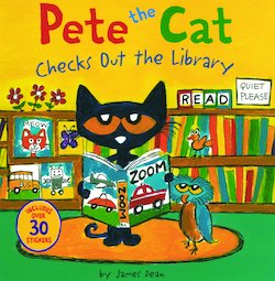 Pete the Cat Checks out the Library