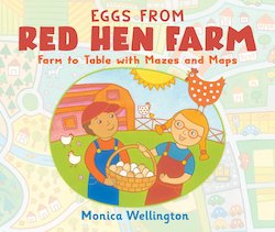 Eggs from Red Hen Farm: Farm to Table with Mazes and Maps