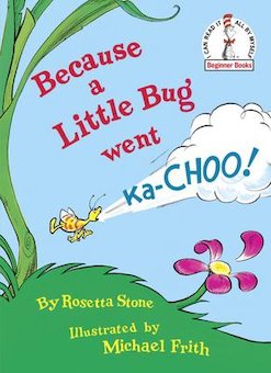 Because a Little Bug Went Ka-Choo!