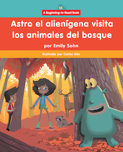 Astro el alienígena visita los animales del bosque