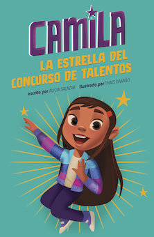 Camila la estrella del concurso de talentos