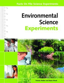 Environmental Science Experiments