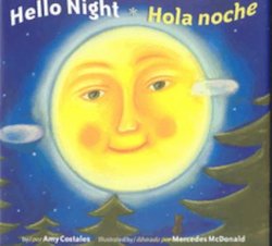 Hello night = hola noche