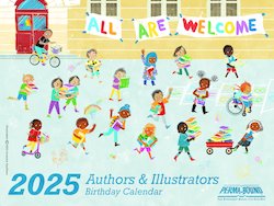 2025 Author/Illustrator Birthday Calendar