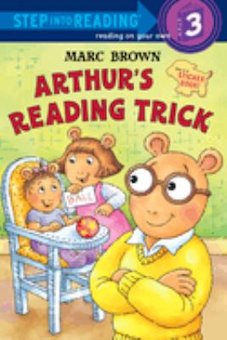 Arthur's Reading Trick (Includes Stickers)