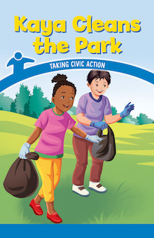 Kaya Cleans the Park: Taking Civic Action