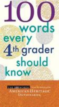 100 Words Every 4th Grader Should Know