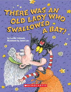 There Was an Old Lady Who Swallowed a Bat!